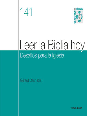 cover image of Leer la Biblia hoy
